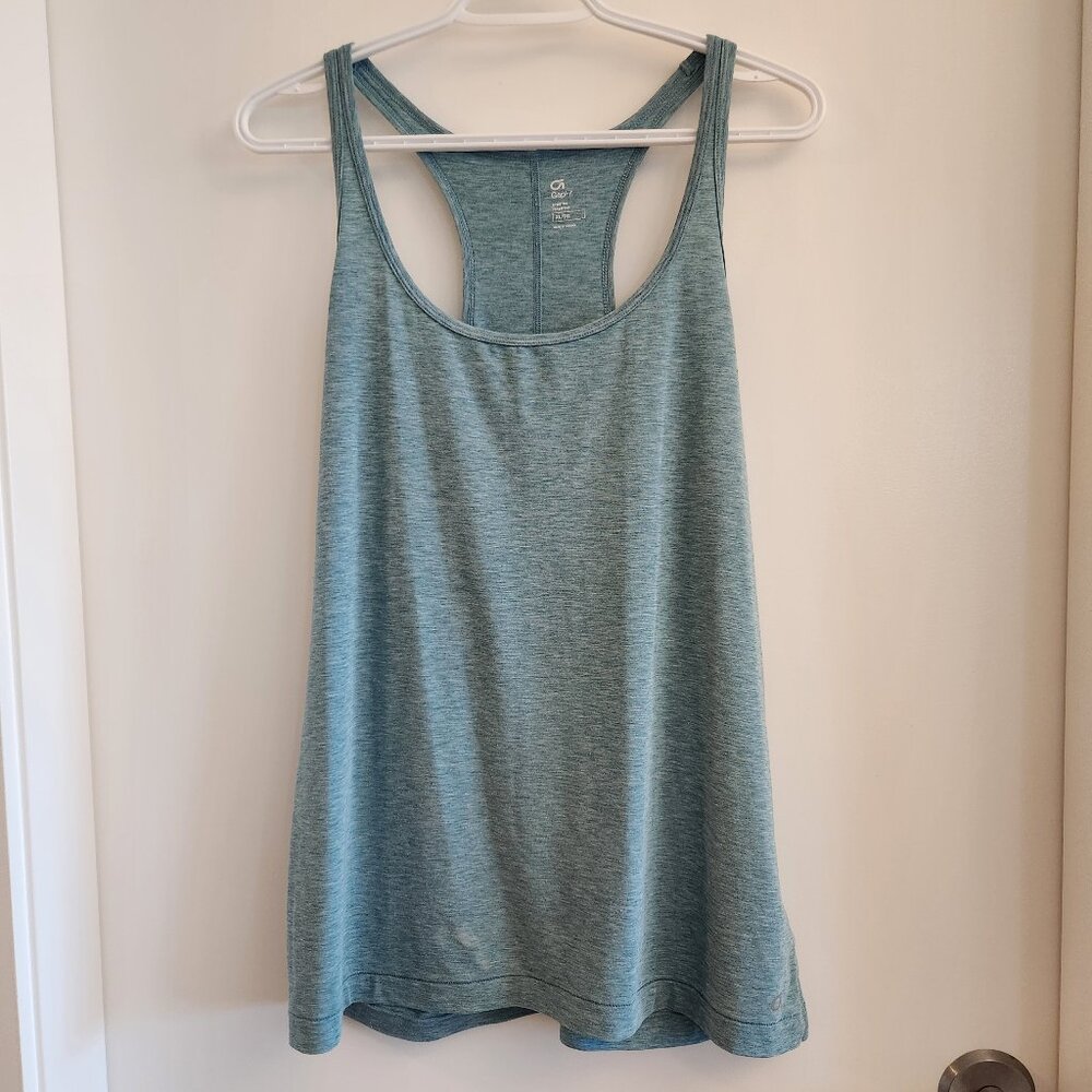 GapFit Teal Racerback Tank Top